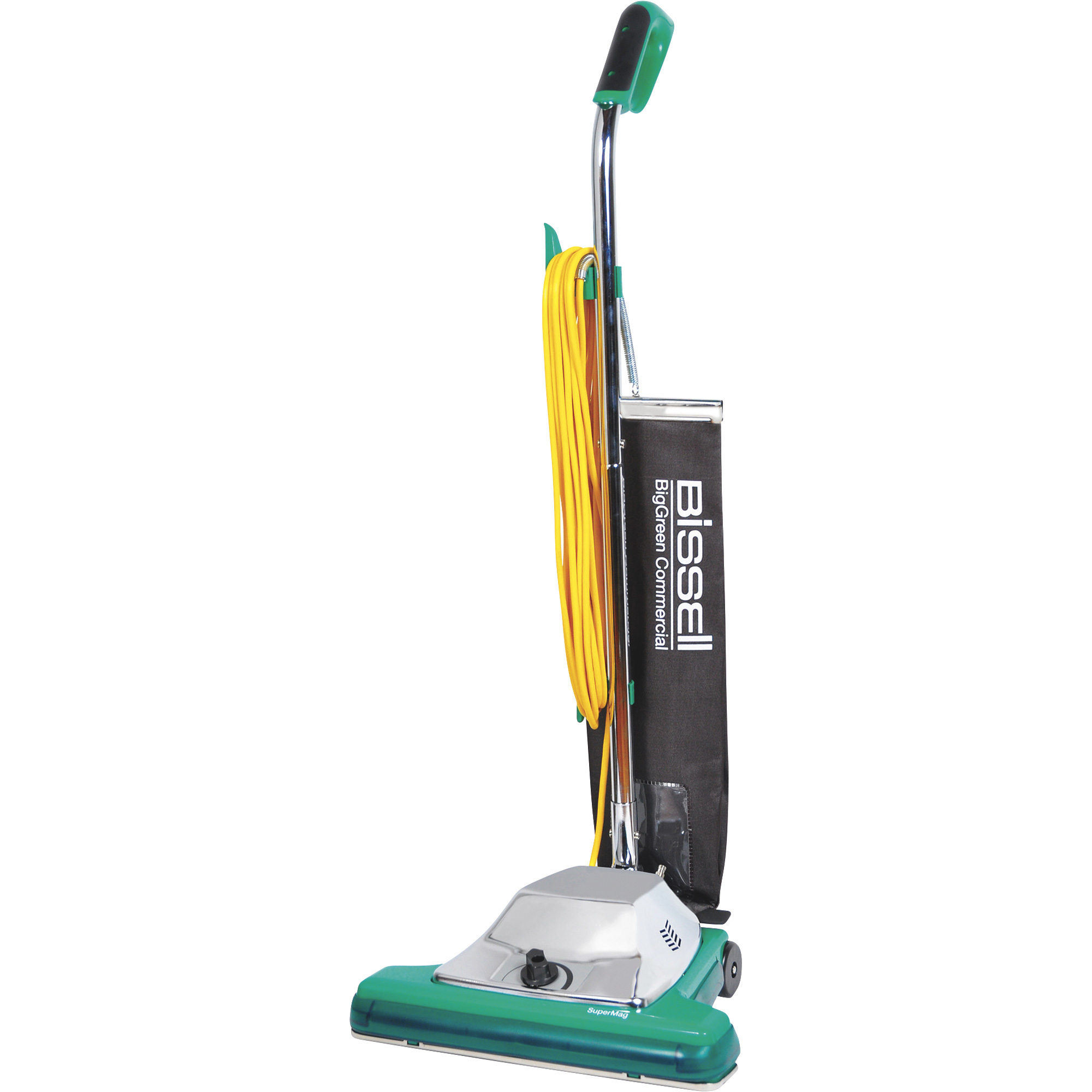 Bissell Big Green 16in.W Commercial Pro Shake Upright Vacuum Cleaner, 1 1/2-Gallon Capacity, Model# BG102